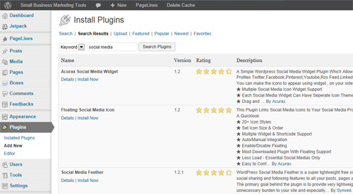 wordpress plugins